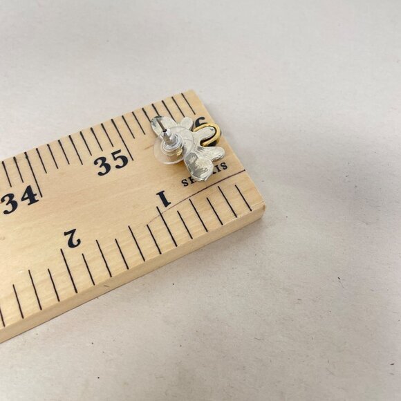 Bumblebee Brooch and Earrings Set Bee Insect Silver-Tone Mixed Metals Novelty - Picture 8 of 8